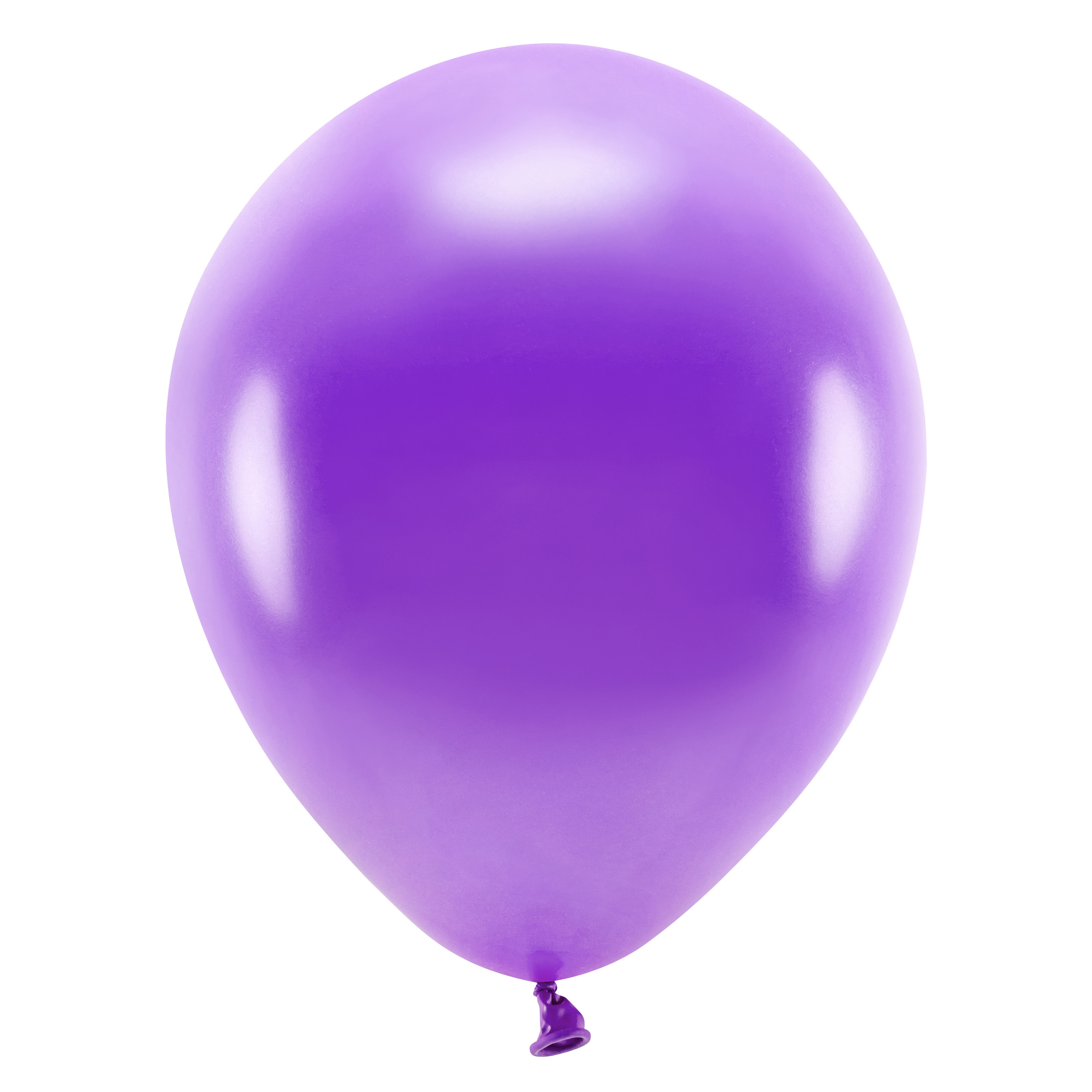 100x Paarse ballonnen 26 cm eco/biologisch afbreekbaar -