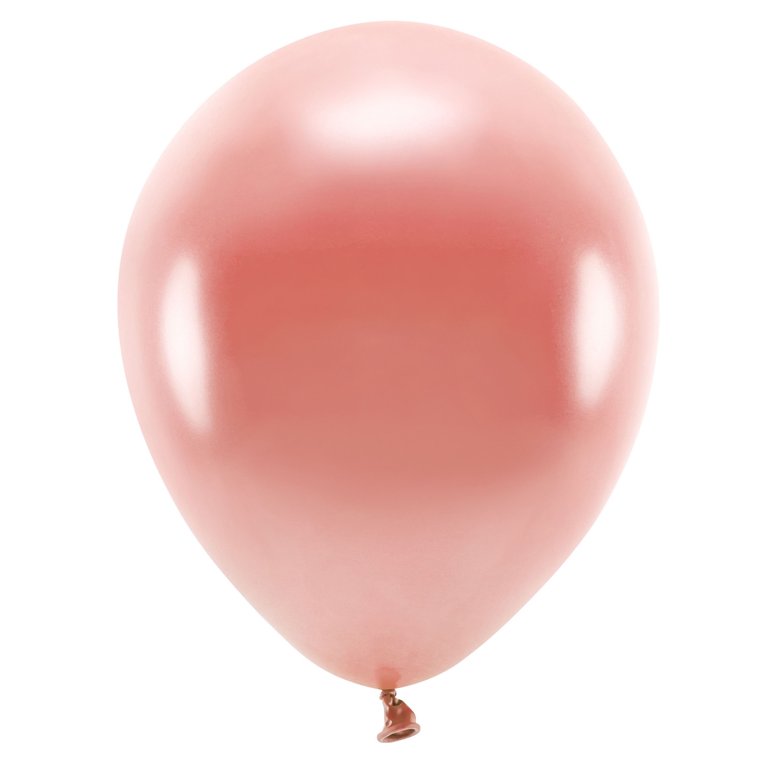 100x Rosegouden ballonnen 26 cm eco/biologisch afbreekbaar -