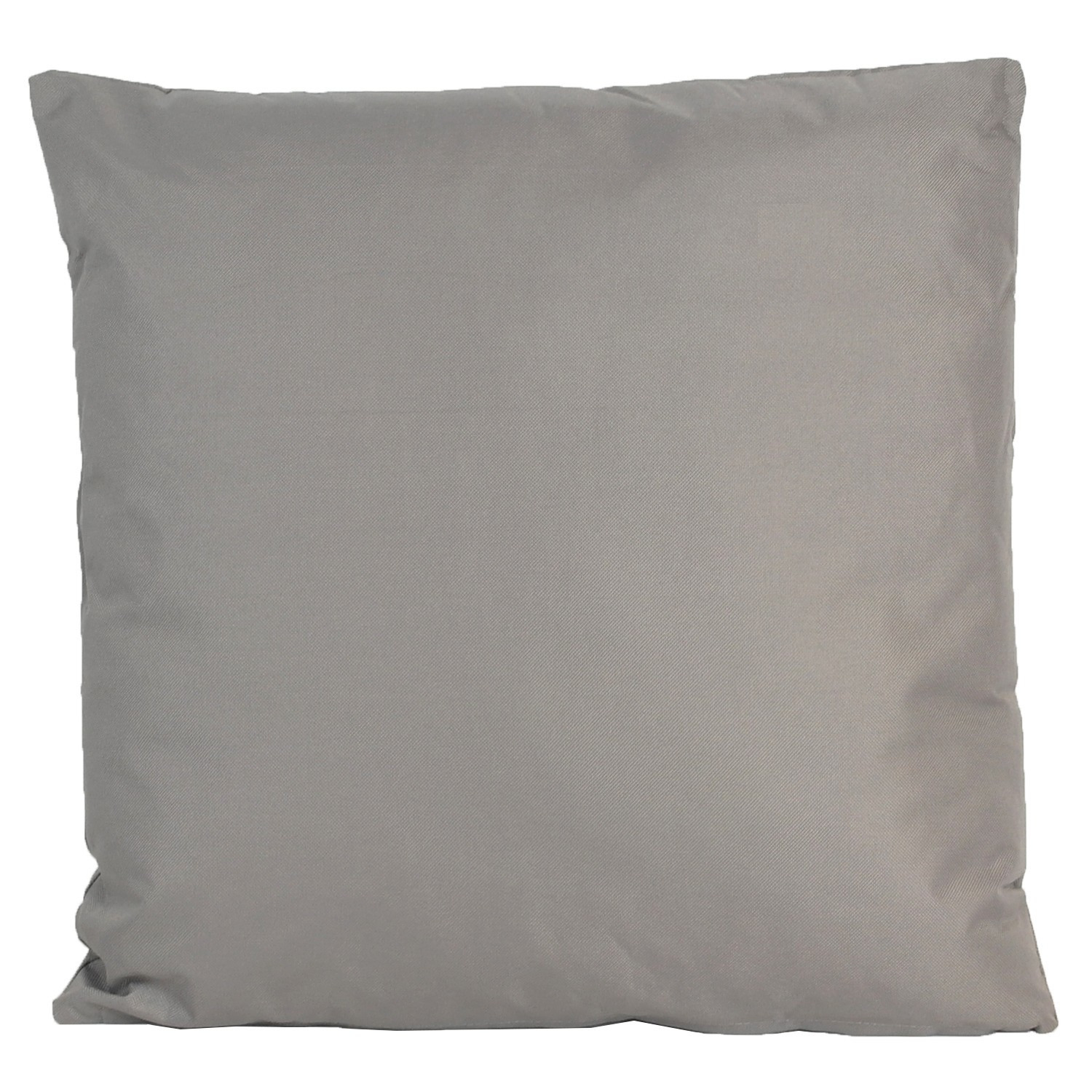 1x Bank-Sier kussens voor binnen en buiten in de kleur grijs 45 x 45 cm