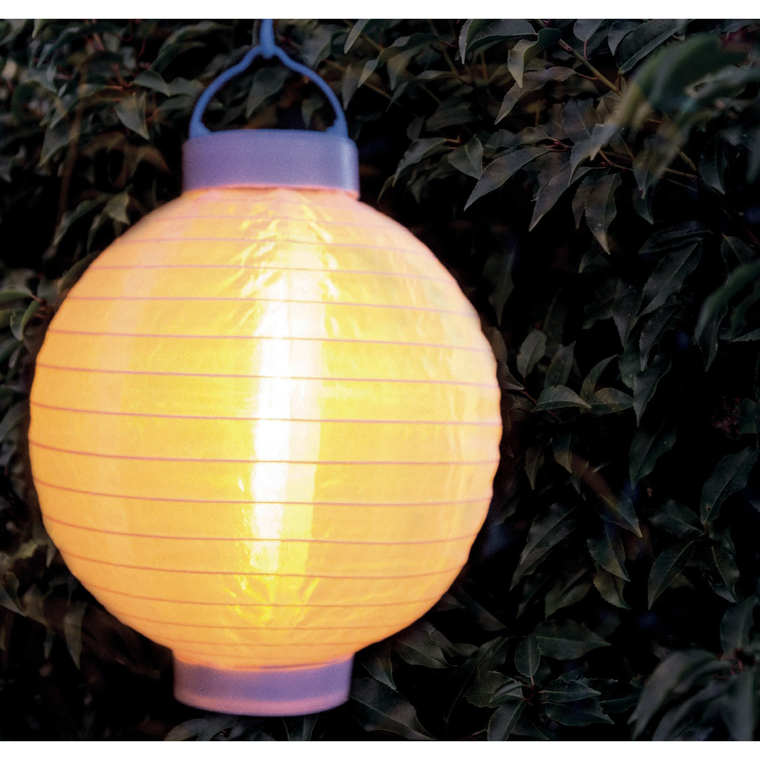 1x stuks luxe solar lampion-lampionnen wit met realistisch vlameffect 20 cm
