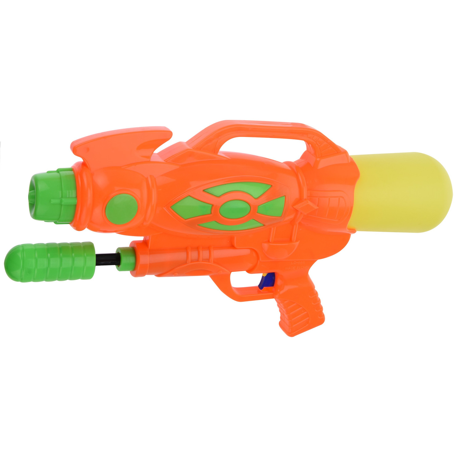 1x Waterpistolen-waterpistool oranje van 47 cm kinderspeelgoed