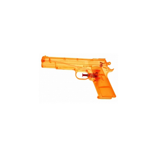 Afbeelding van 25x Oranje speelgoed waterpistolen 20 cm