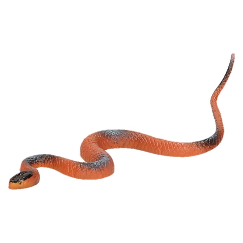 Afbeelding van 25x stuks plastic speelgoed dieren slangen 15 cm