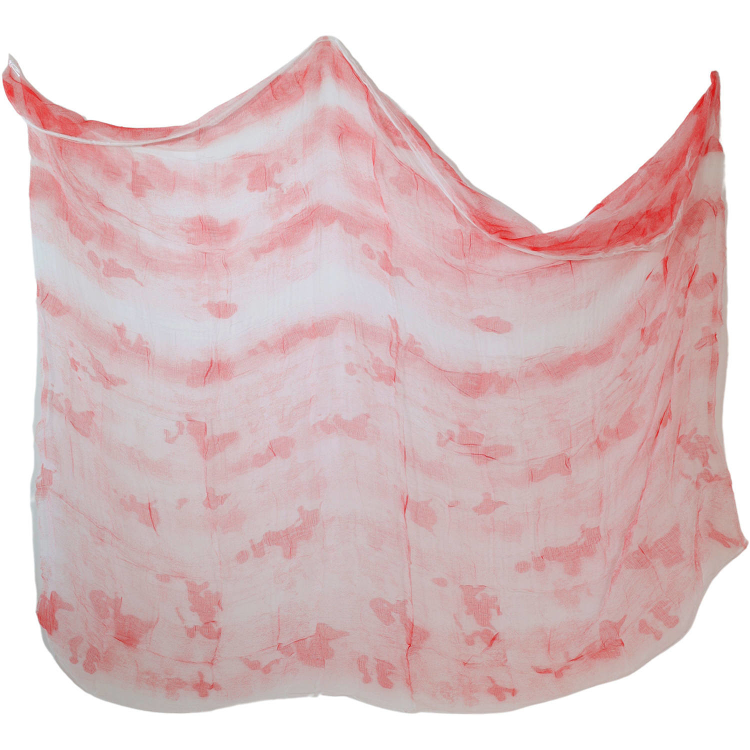 2x Decoratie laken-doek-kleed met bloed 200 x 250 cm
