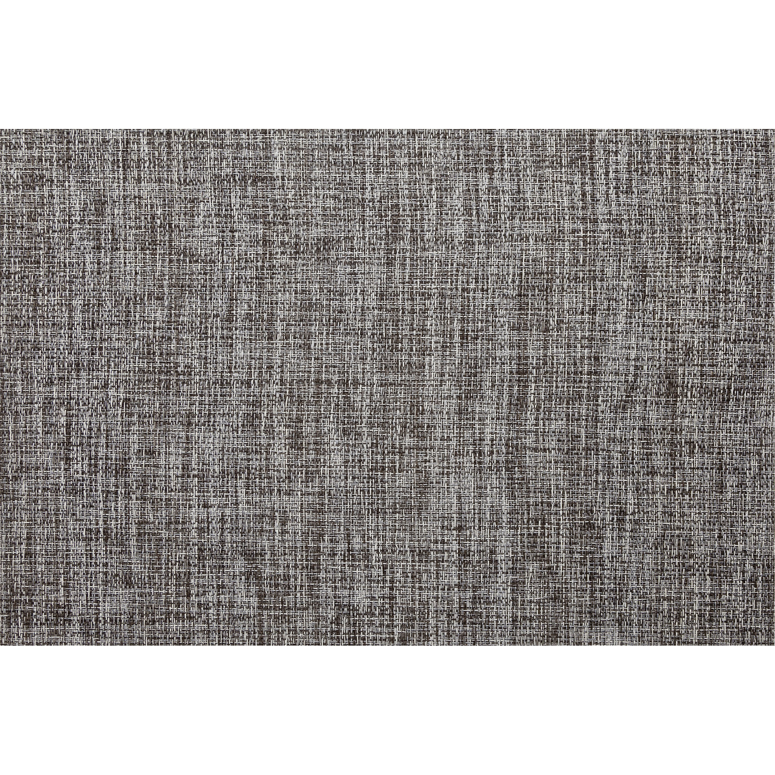 Cosy & Trendy 2x Rechthoekige placemats geweven wit/bruin 30 x 45 cm -