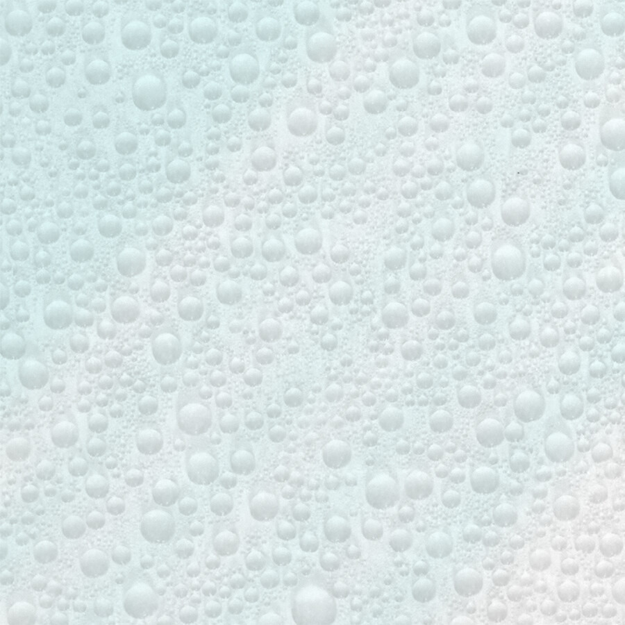 2x rollen raamfolie waterdruppels semi transparant 45 cm x 2 meter zelfklevend