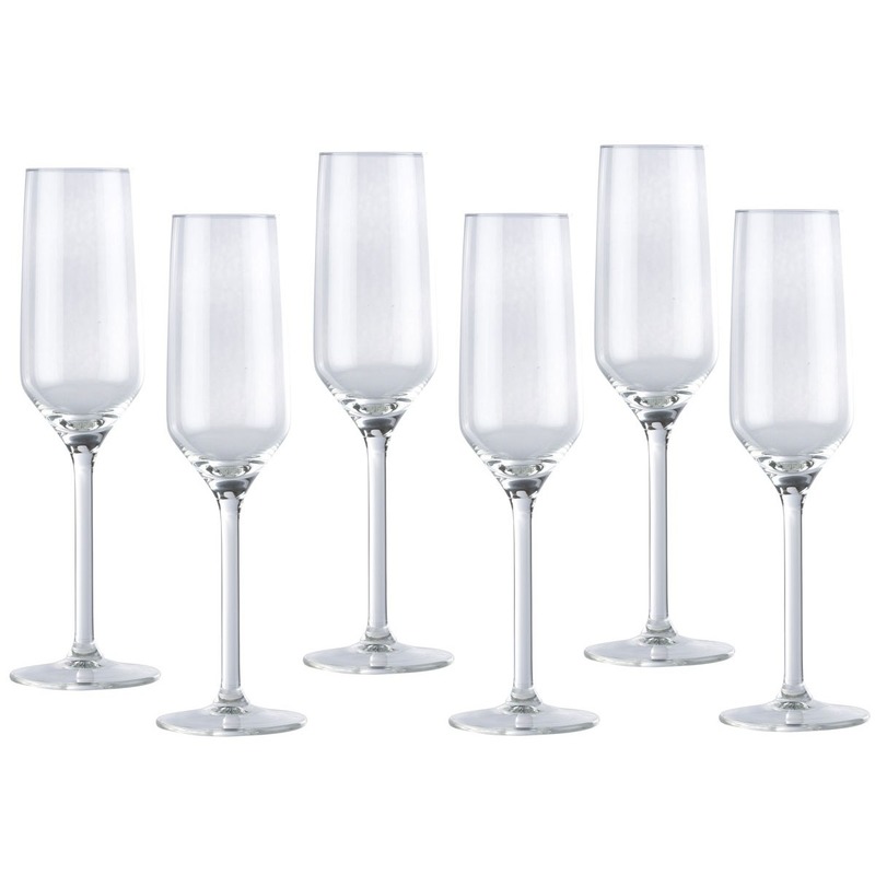 36x Champagneglas/glazen 22 centiliter -