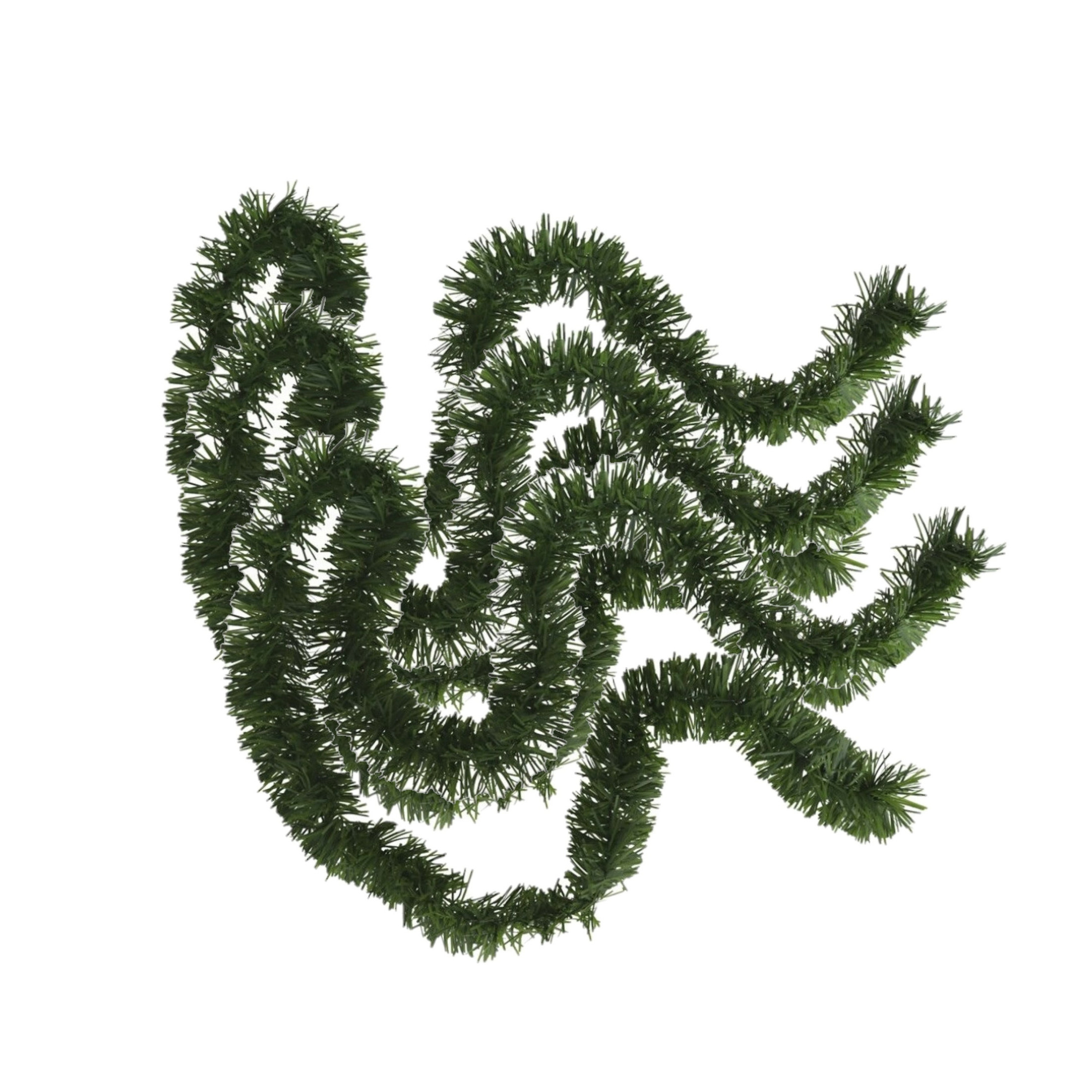 3x stuks kerstboom folie slingers-lametta guirlandes van 180 x 7 cm in de kleur glitter groen