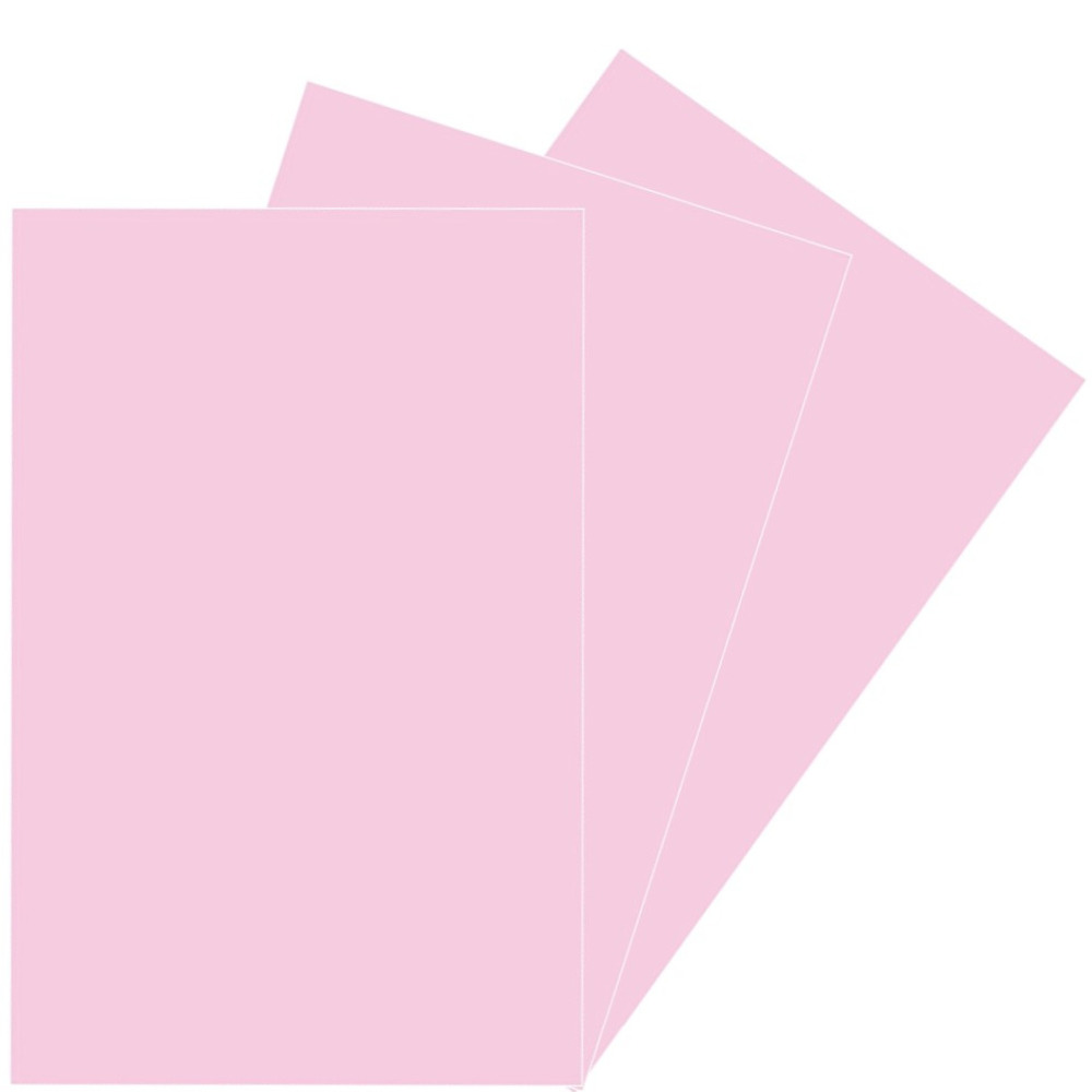 3x Vellen crepla knutsel foam rubber roze 20 x 30 cm
