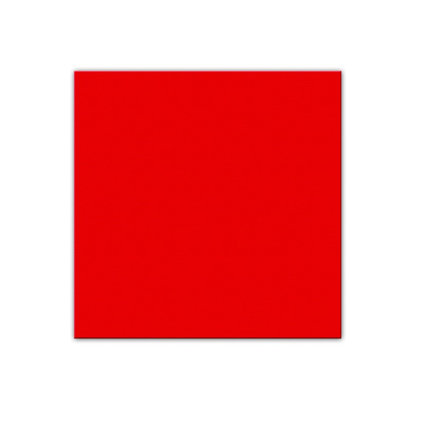 50x rode servetten 33 x 33 cm - Papieren wegwerp servetjes - Rood versieringen/decoraties