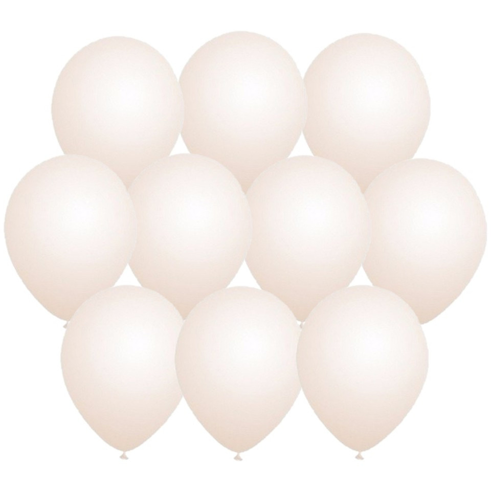 50x Transparante party ballonnen 27 cm -