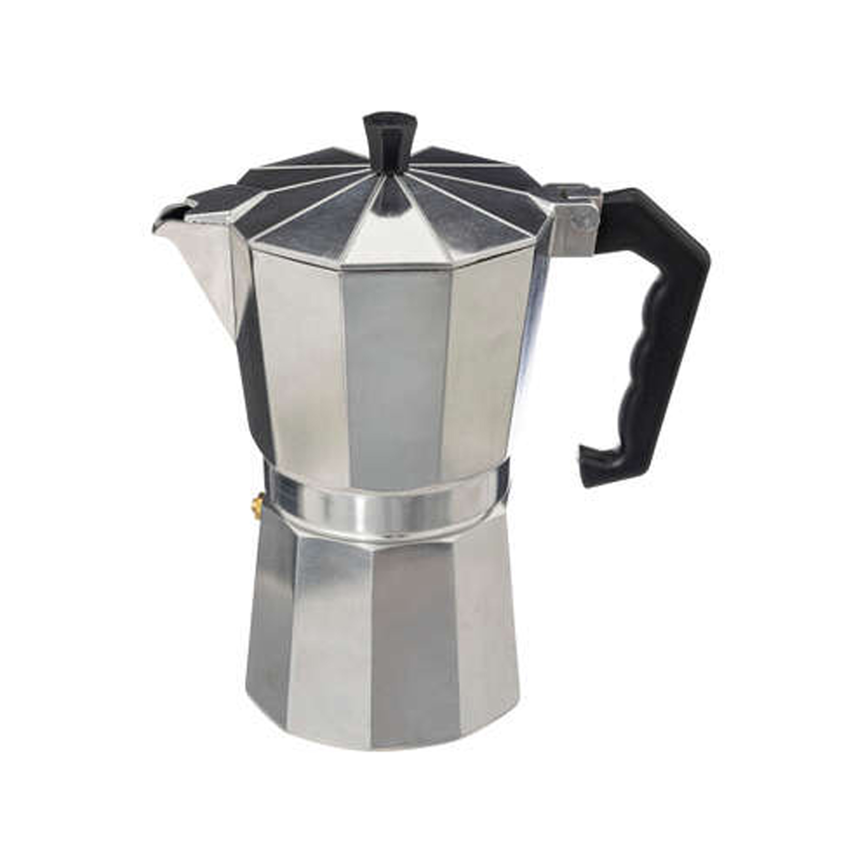5Five Percolator Italiaans koffiezetapparaat - Aluminium - zilver - 450 ml - Koffiezetter