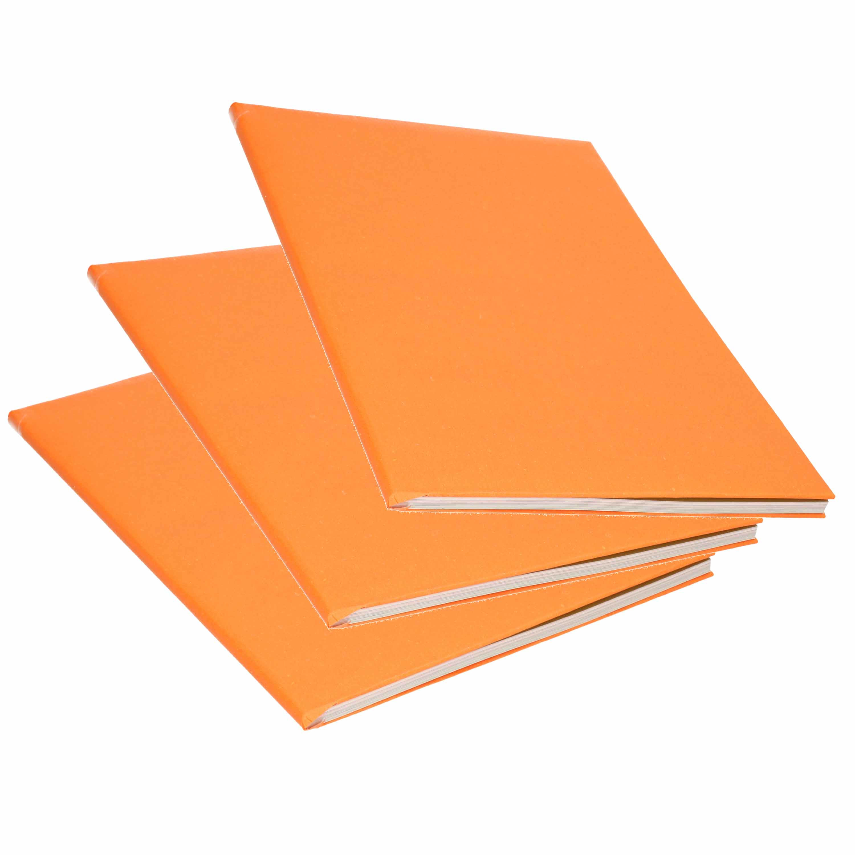 5x Rollen kraft kaftpapier oranje 200 x 70 cm