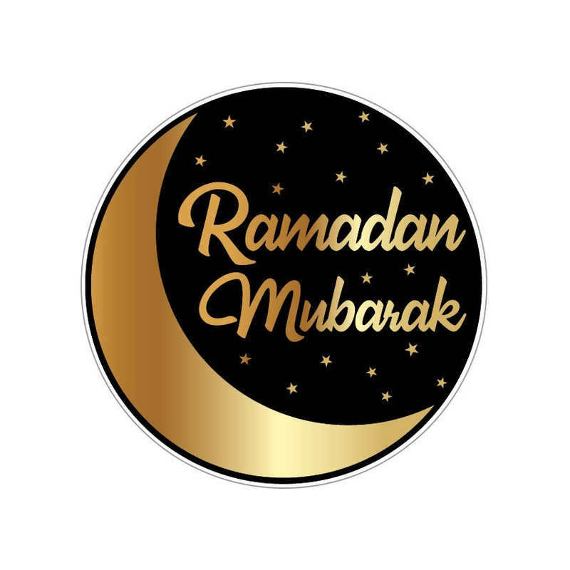 75x Ramadan mubarak glazen onderzetters-onderleggers