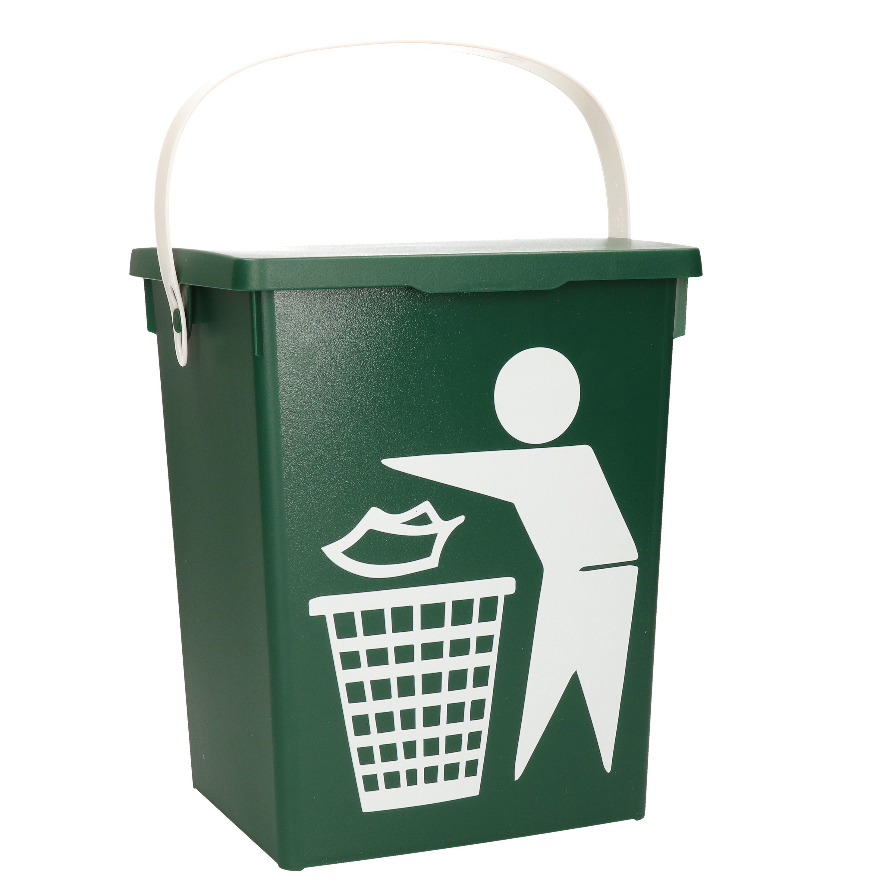 Afsluitbare vuilnisbak-afvalbak voor GFT-organisch afval 5 liter