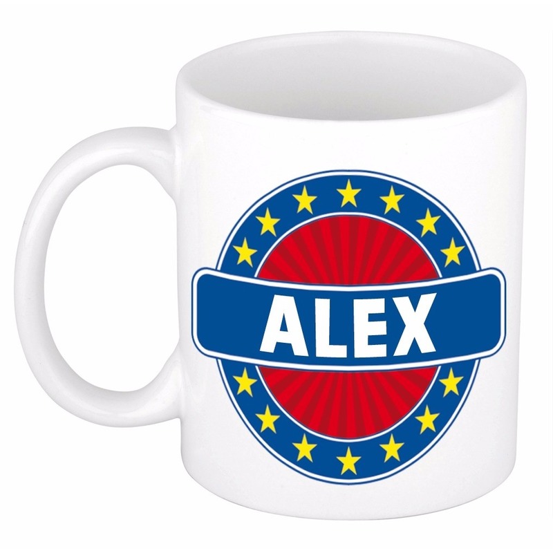 Alex naam koffie mok-beker 300 ml