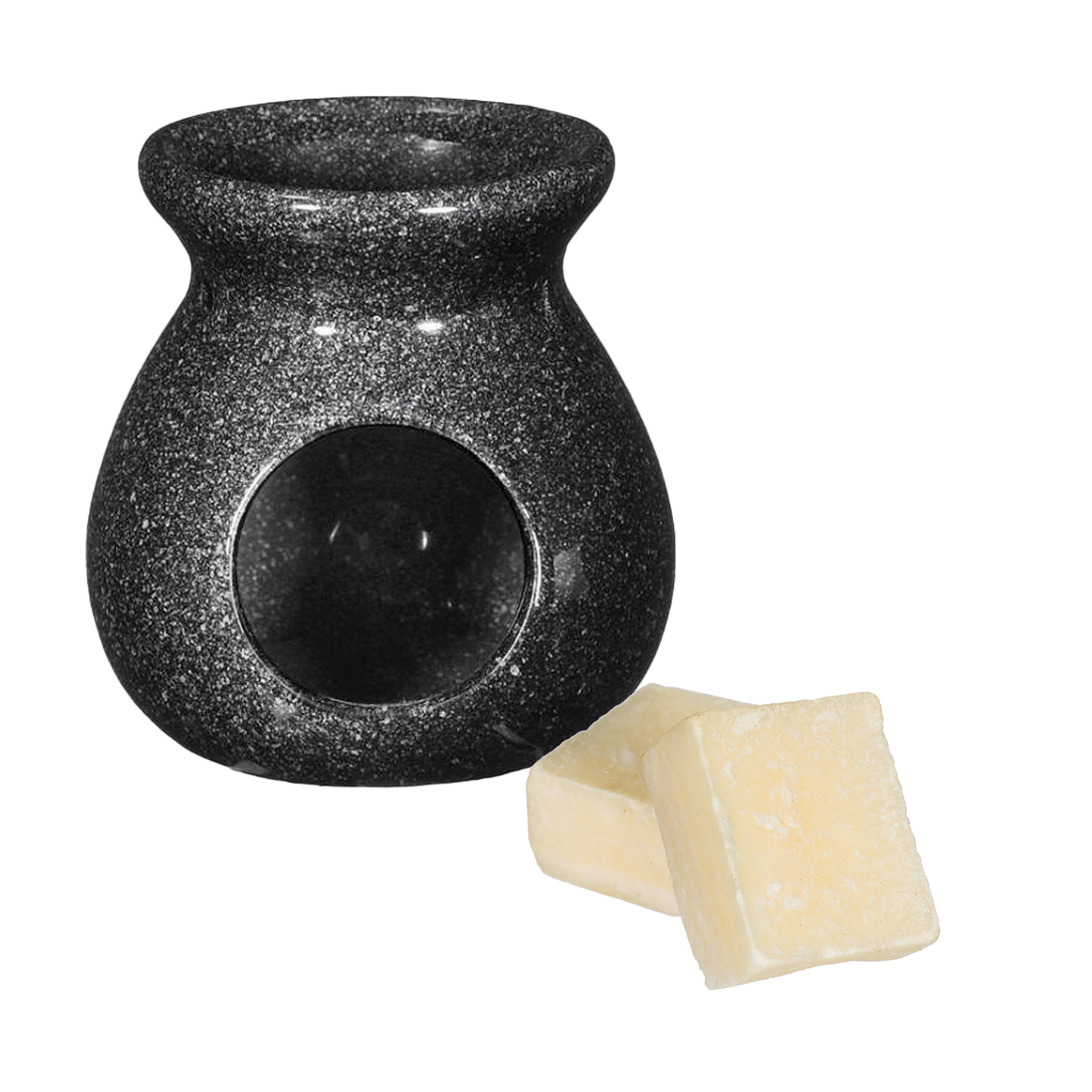 Amberblokjes-geurblokjes cadeauset cashmere geur inclusief geurbrander