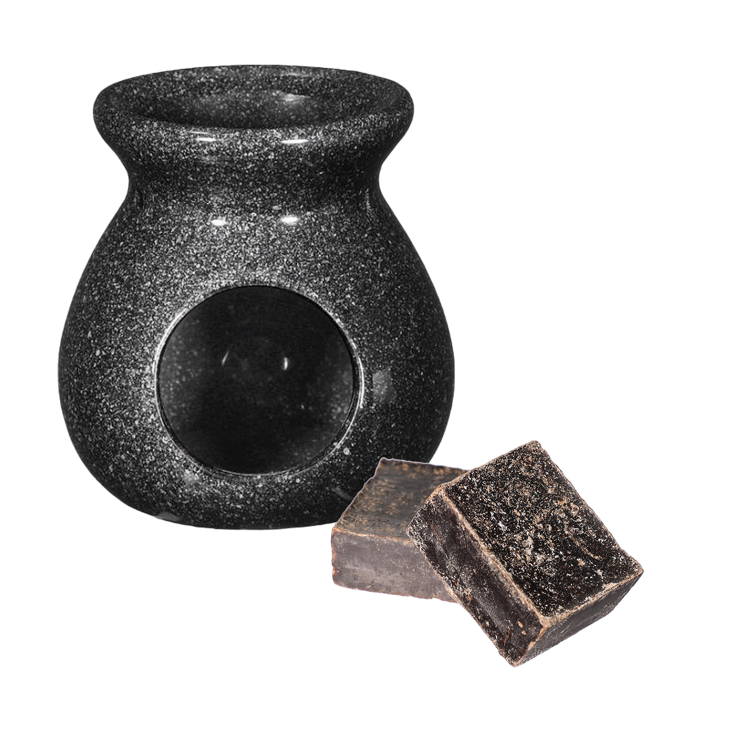 Amberblokjes-geurblokjes cadeauset ylang ylang geur inclusief geurbrander