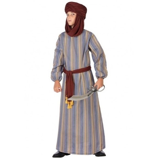 Arabische strijder Ali verkleed kostuum/gewaad voor jongens