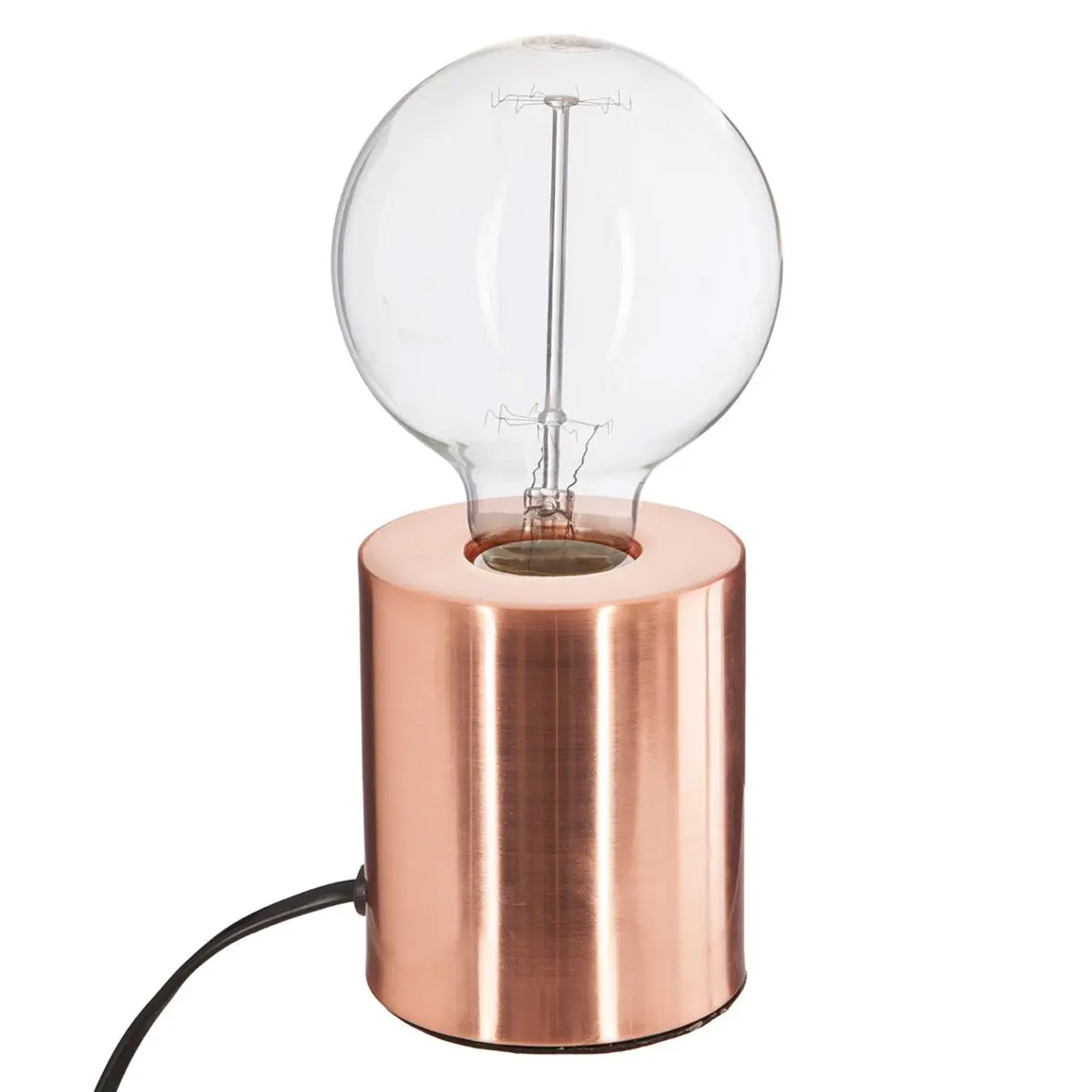 Atmosphera Tafellamp Saba metaal koper H10 cm Leeslampje Designlamp