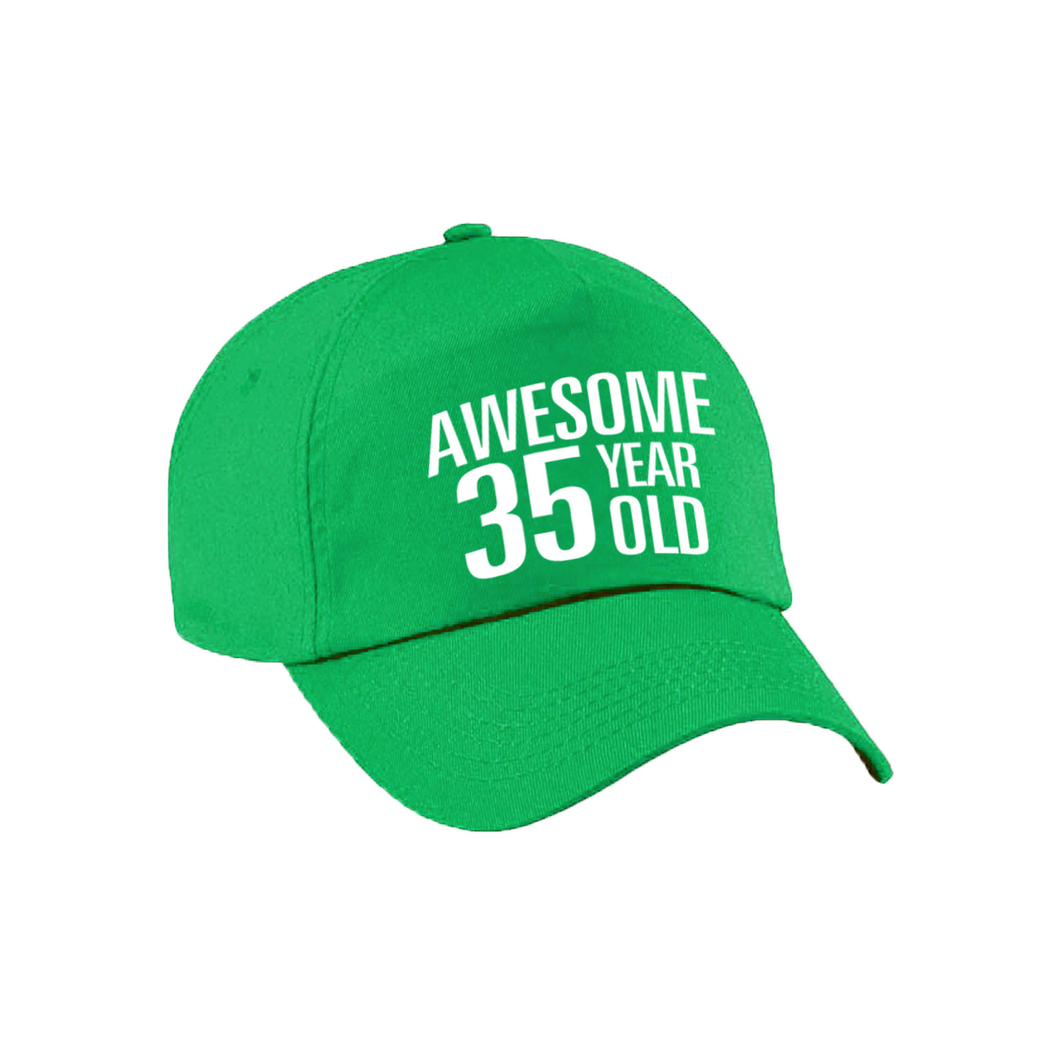 Awesome 35 year old verjaardag pet - cap groen voor dames en heren