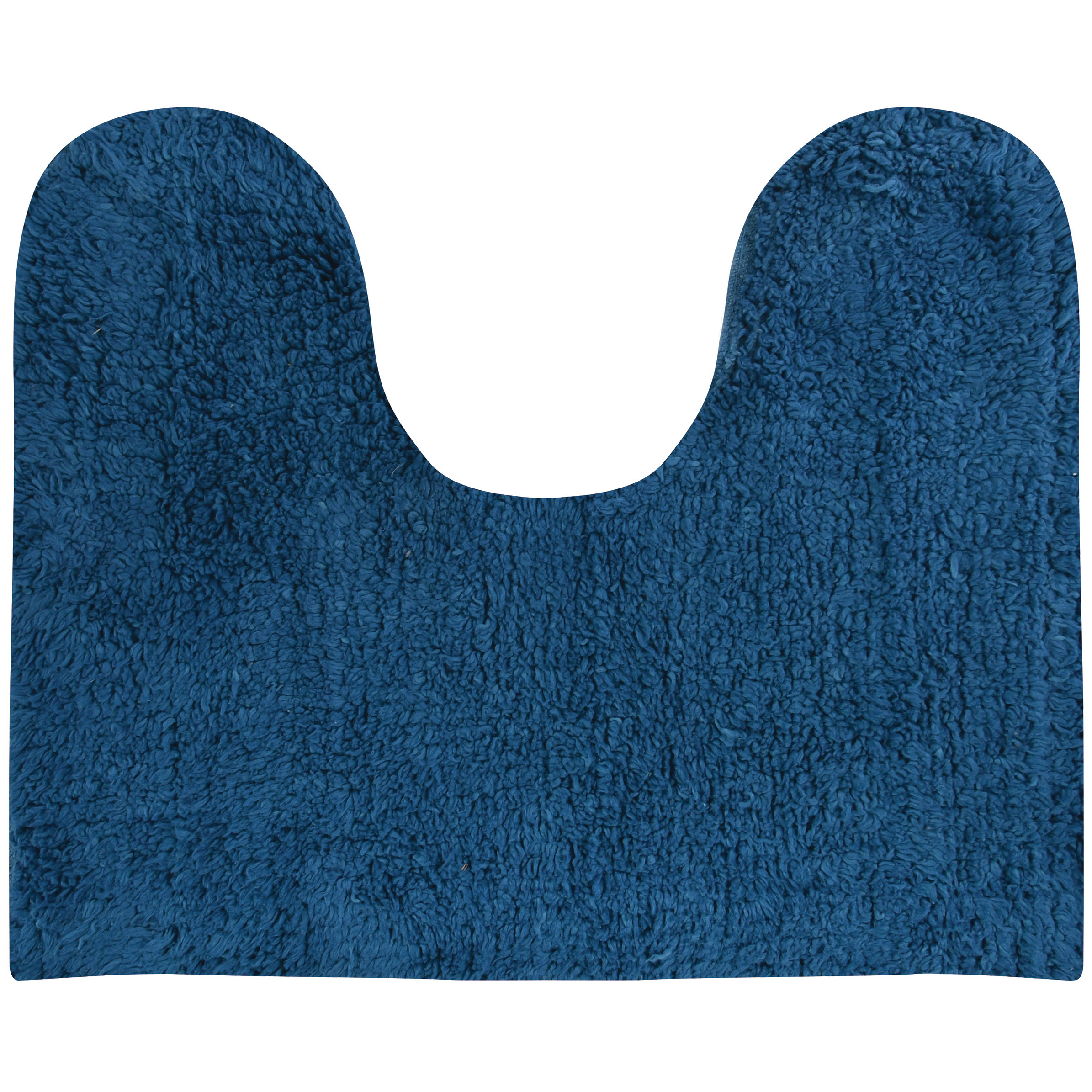 Badkamerkleedje-badmat voor op de vloer blauw 45 x 35 cm