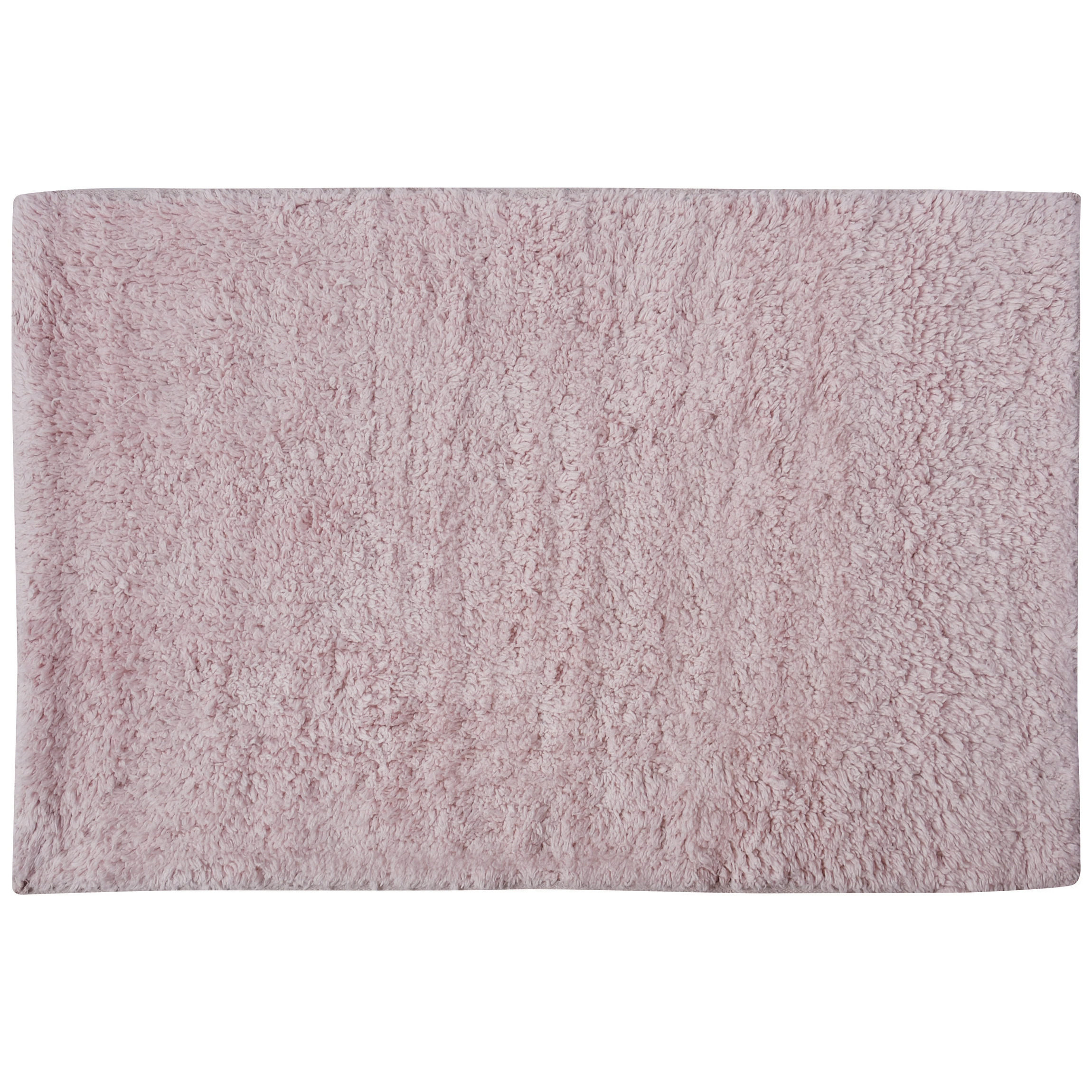 Badkamerkleedje-badmat voor op de vloer lichtroze 45 x 70 cm