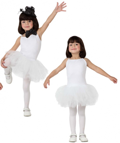 Ballet danseres wit kostuum voor meisjes