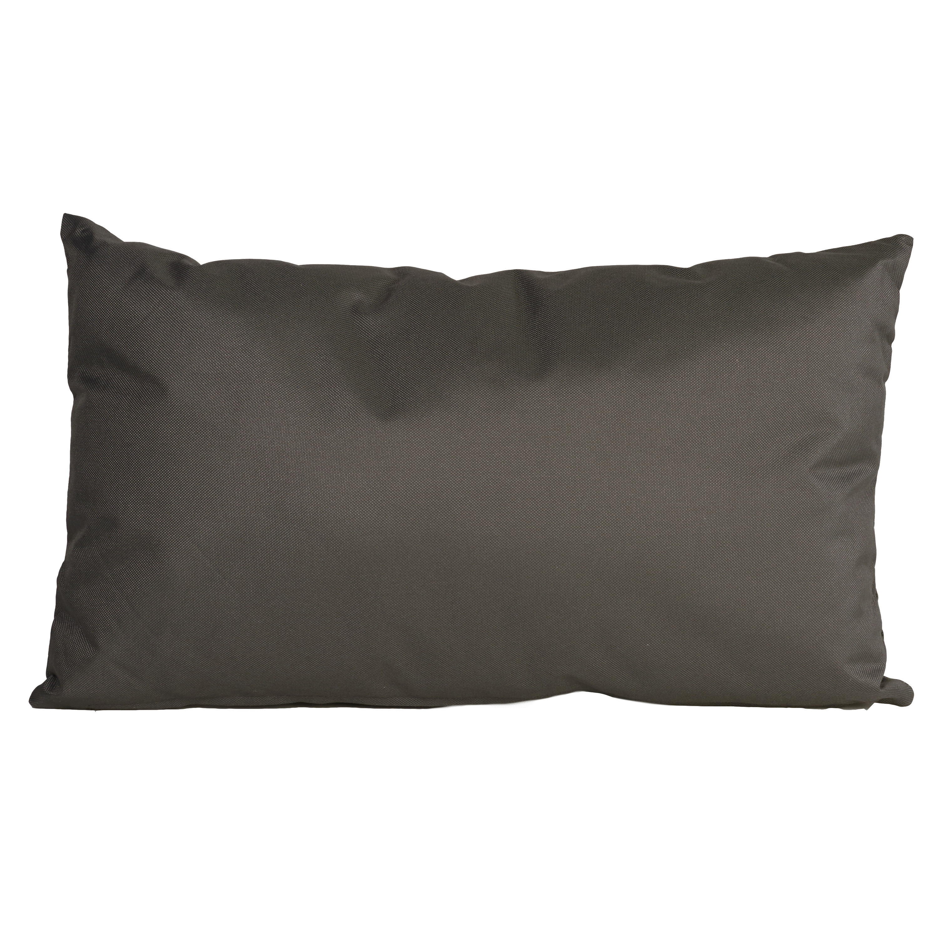 Bank-sier kussens voor binnen en buiten in de kleur antraciet grijs 30 x 50 cm