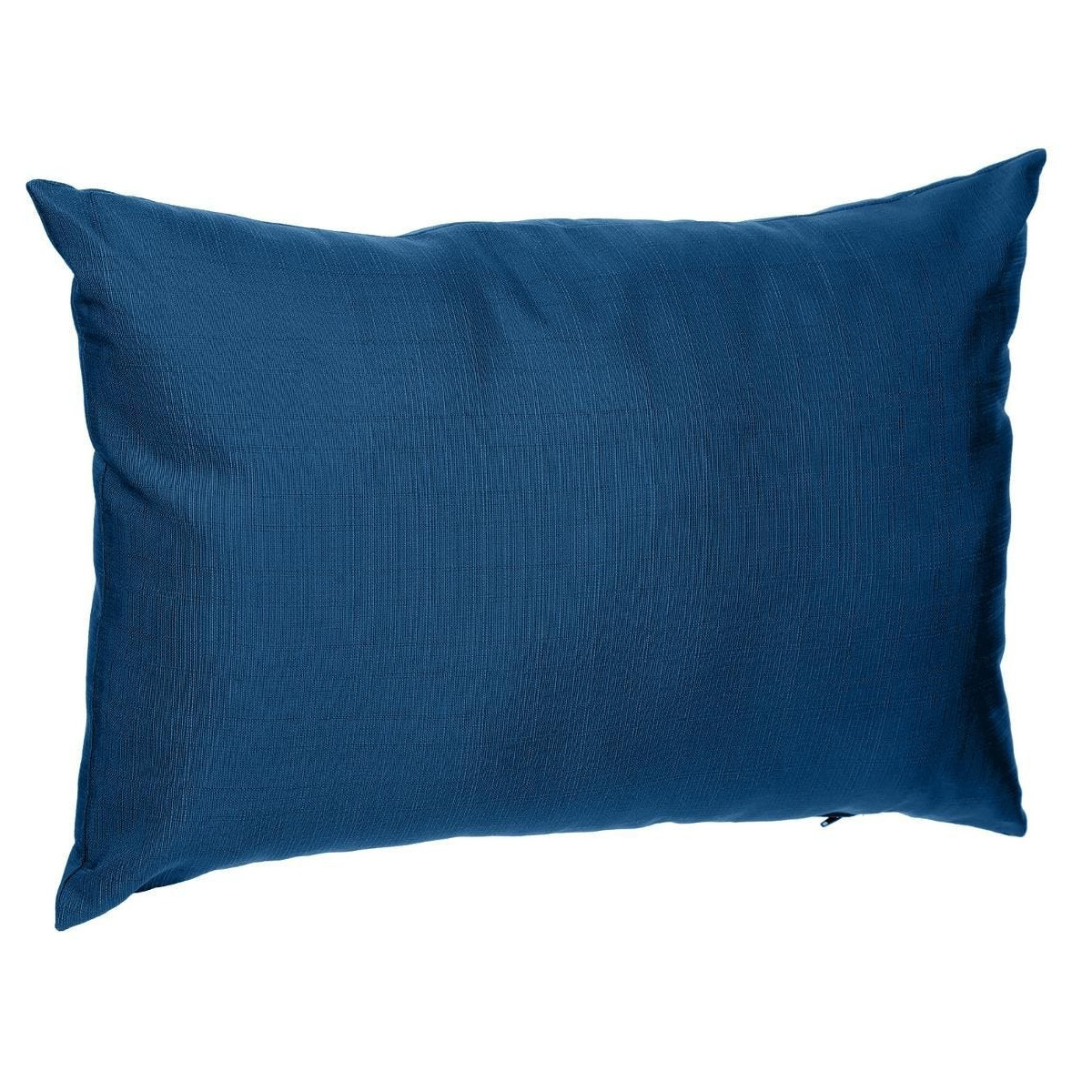 Bank-sier-tuin kussens voor binnen en buiten in de kleur indigo blauw 30 x 50 x 10 cm