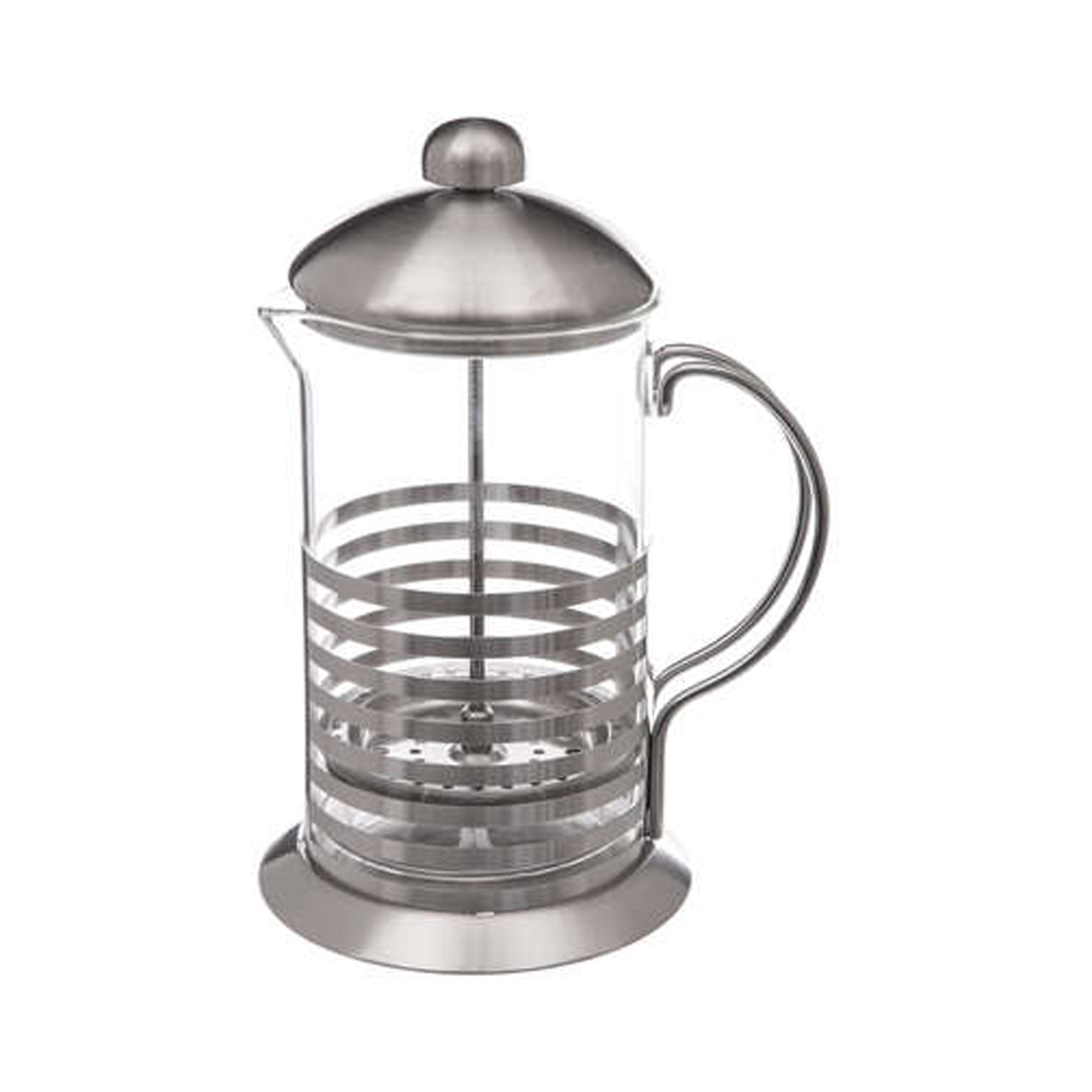 Cafetiere French Press koffiezetter koffiemaker pers 800 ml glas-rvs