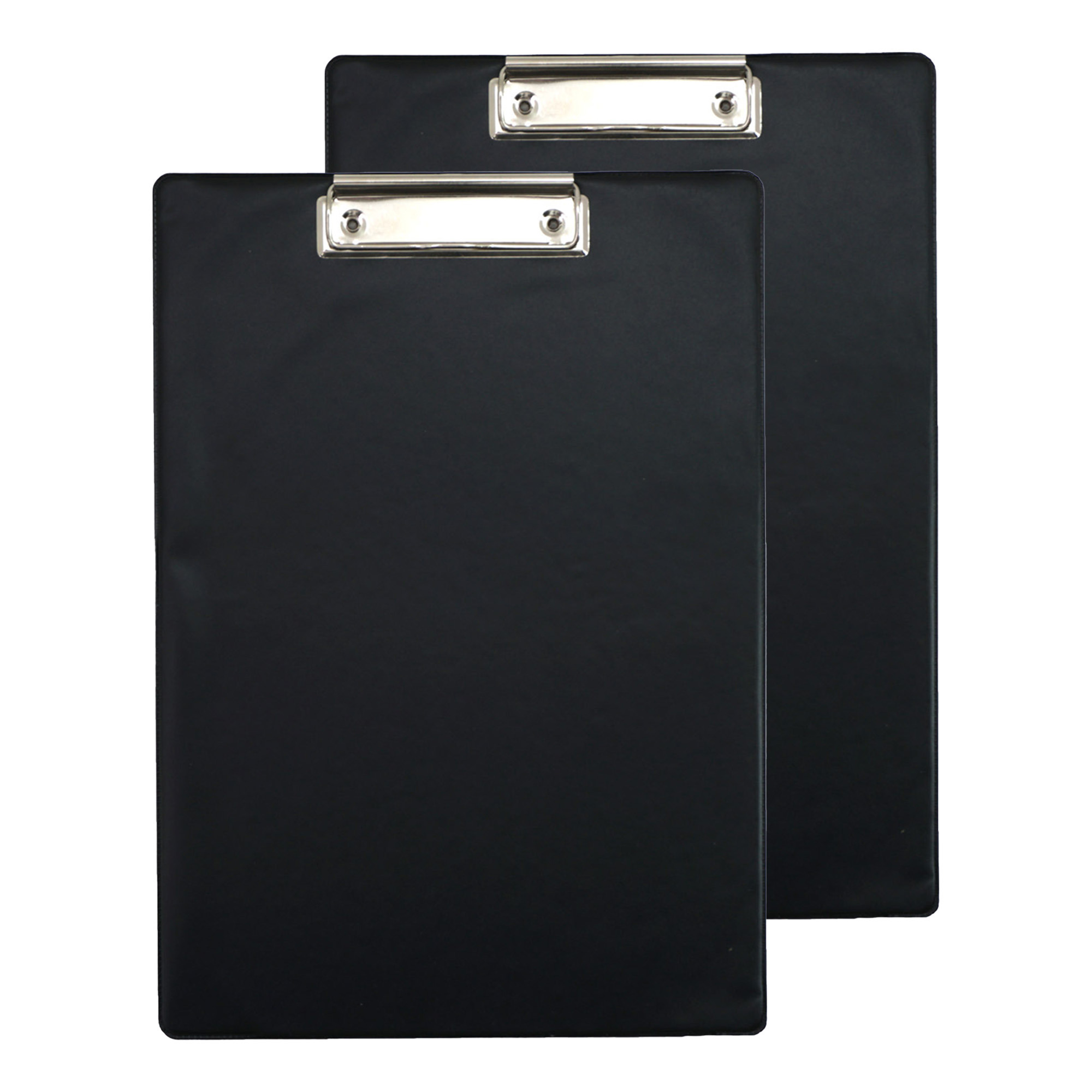 Clipboard-klembord-memobord voor documenten 2x zwart A4 formaat kunststof