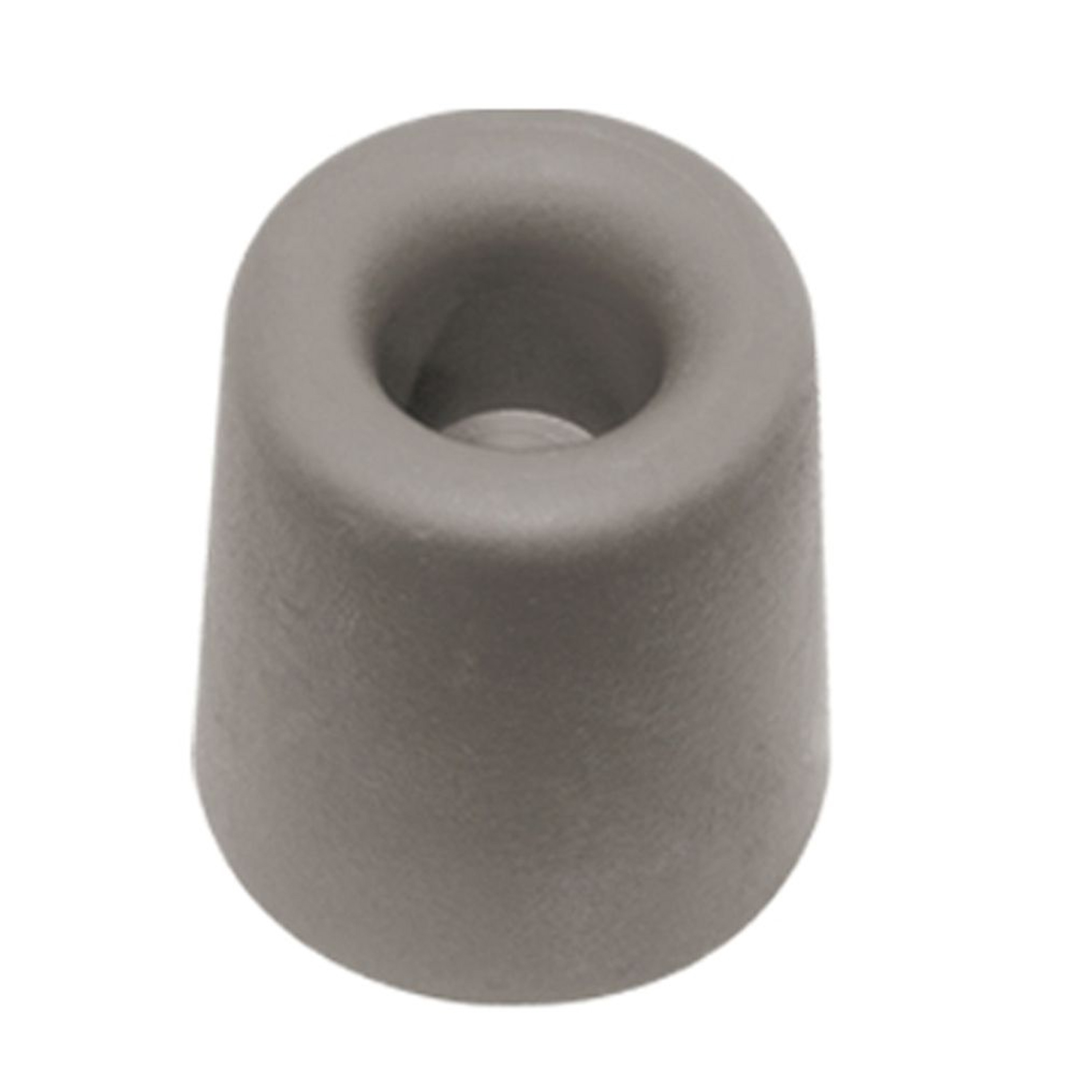 Deurbuffer deurstopper grijs rubber 30 x 25 mm schroefbevestiging
