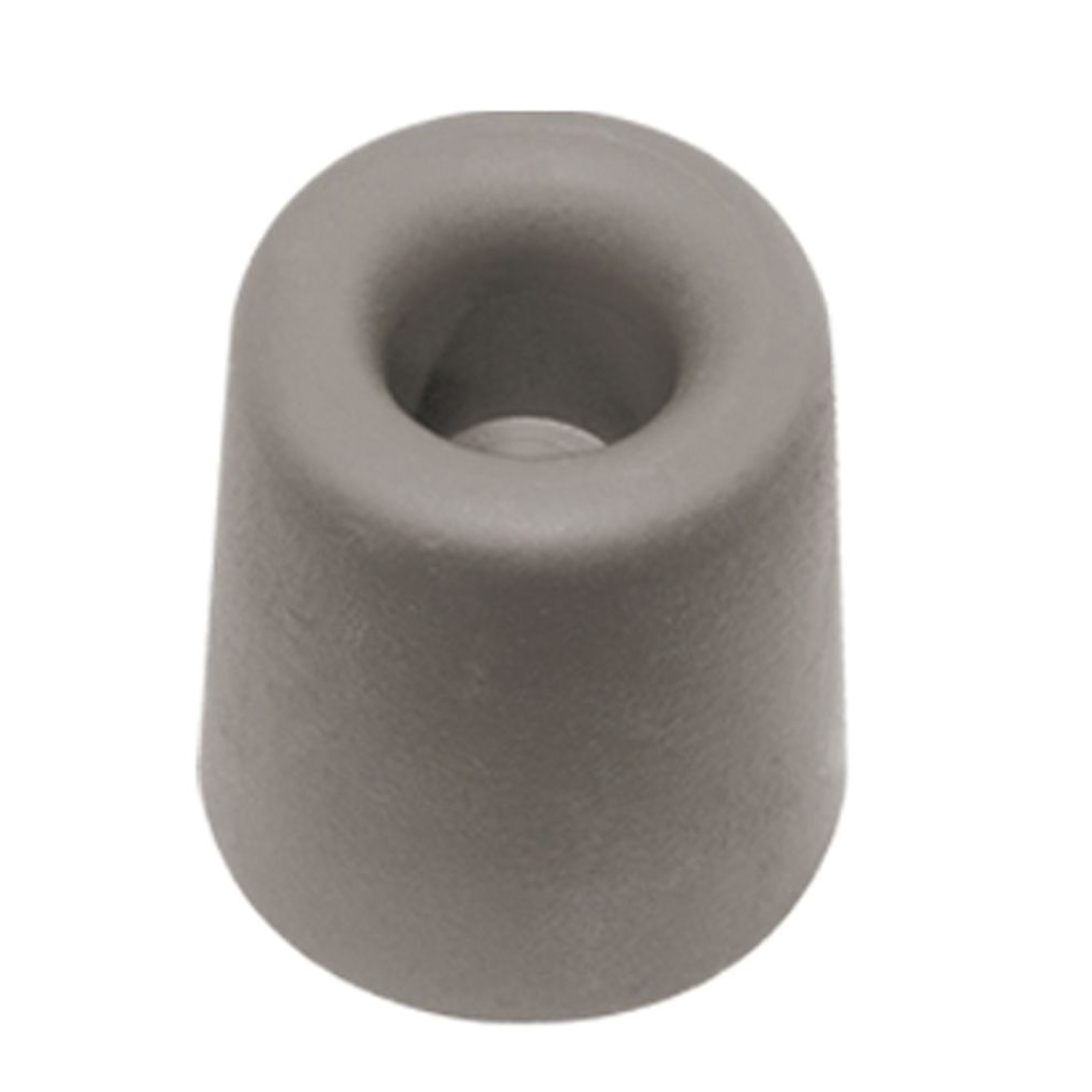 Deurbuffer deurstopper grijs rubber 35 x 30 mm schroefbevestiging