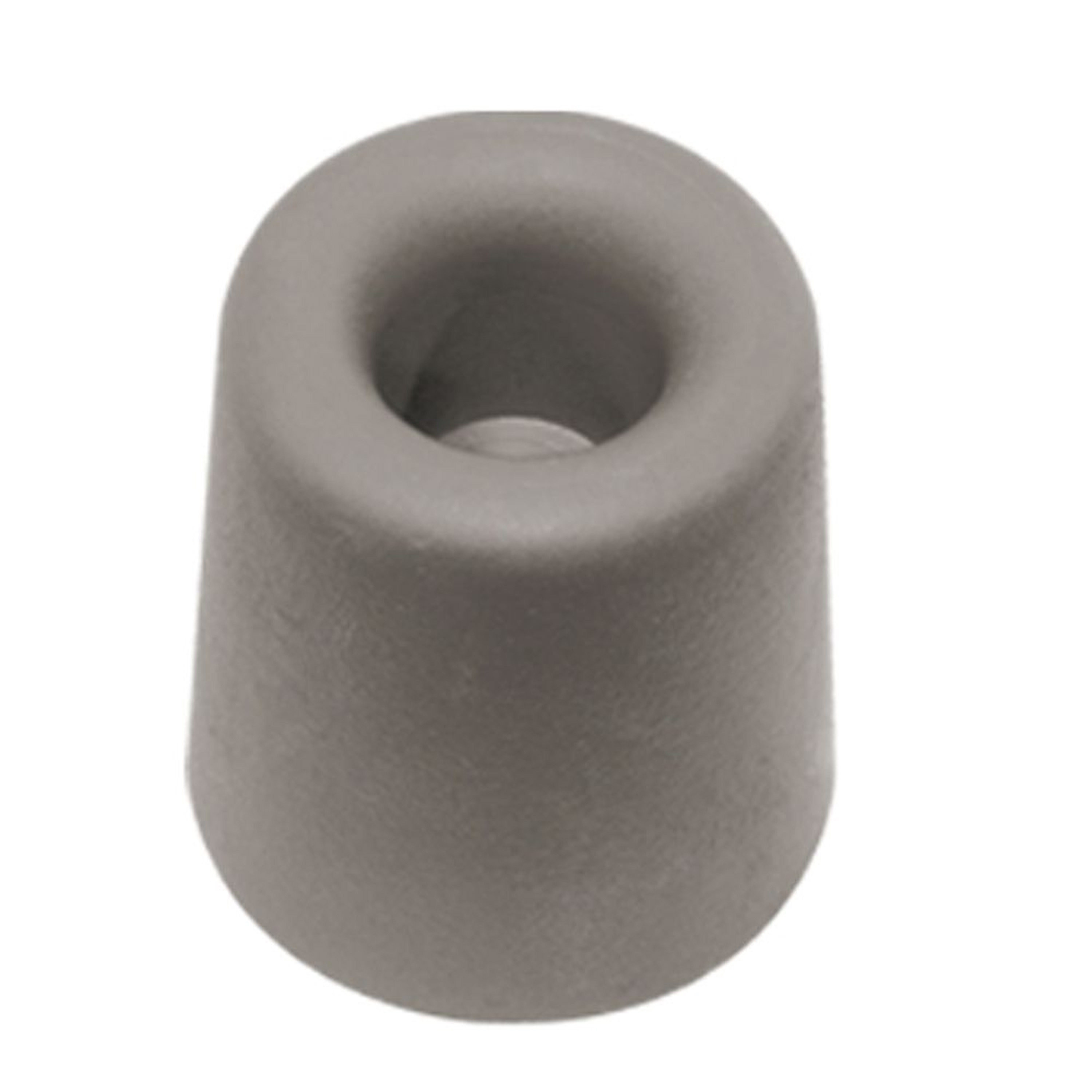 Deurbuffer deurstopper grijs rubber 50 x 35 mm schroefbevestiging