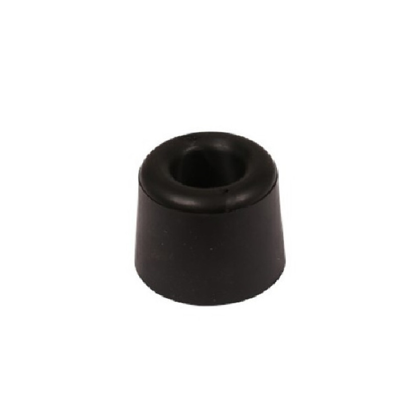 Deurbuffer-deurstopper zwart rubber 35 x 30 mm