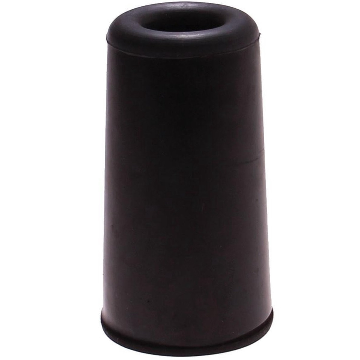 Deurbuffer-deurstopper zwart rubber 75 x 40 mm