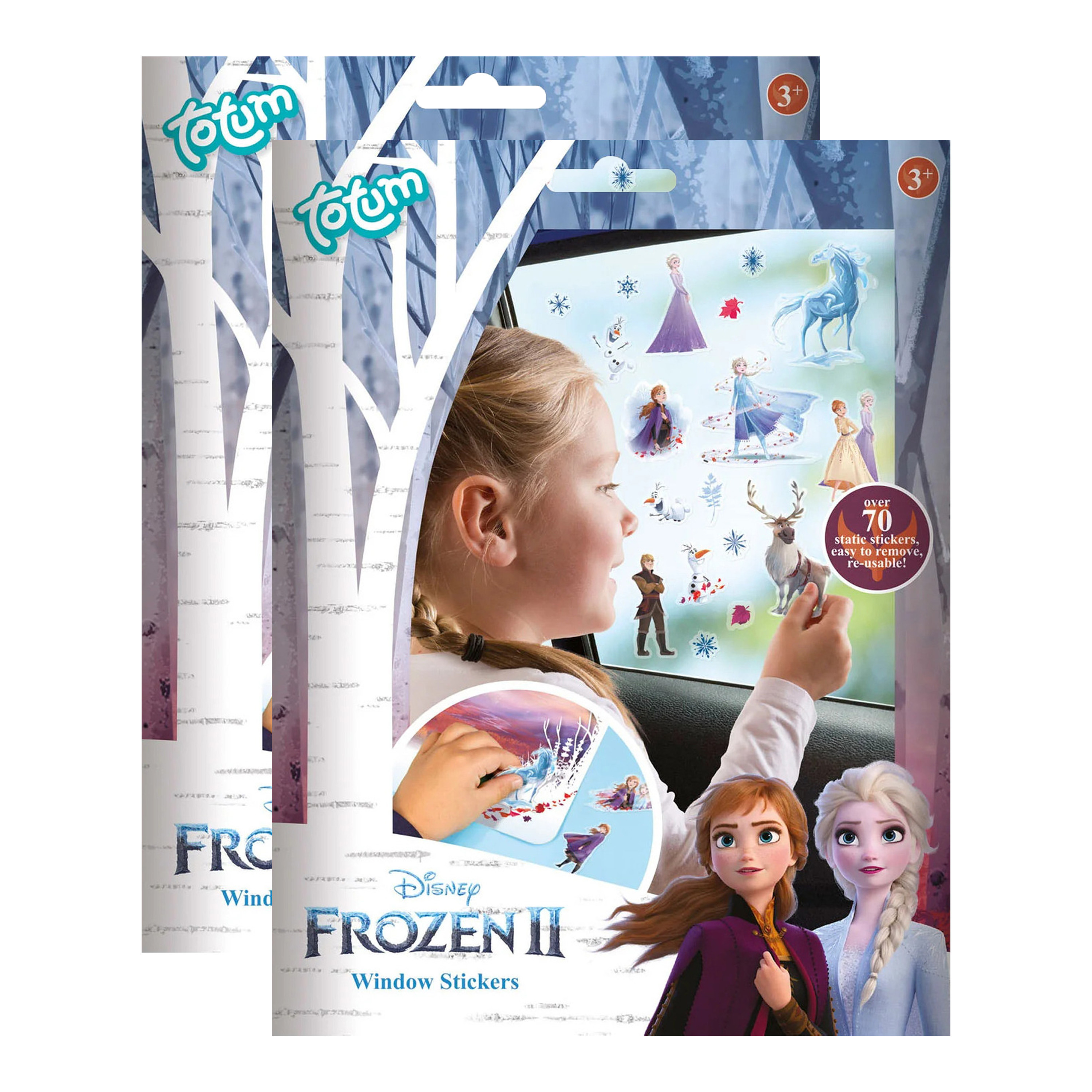 Disney Frozen auto raamstickers 140x voor kinderen