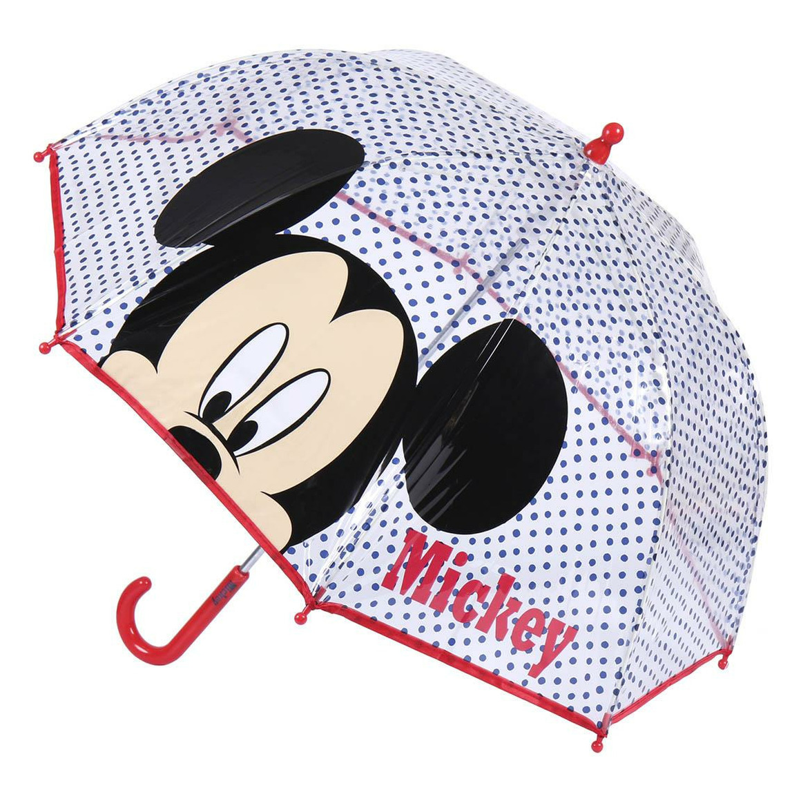 Disney Mickey Mouse paraplu voor kinderen blauw D71 cm
