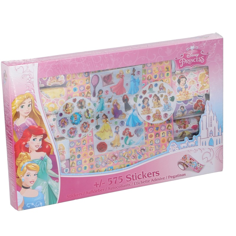 Disney princess stickersbox 575 stuks -