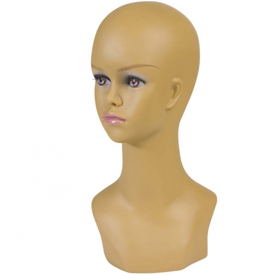 Display hoofd halfbloed vrouw 40cm