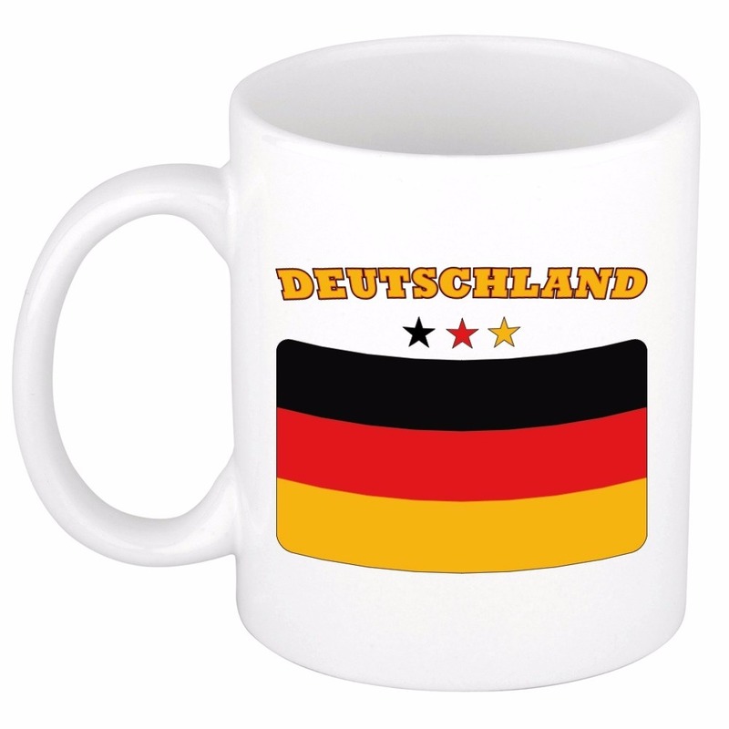 Drink-koffie Mok Duitse vlag 300 ml