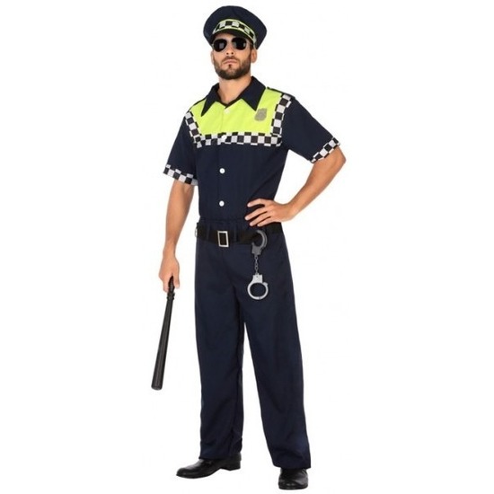 Engelse politie verkleed pak/kostuum voor volwassenen
