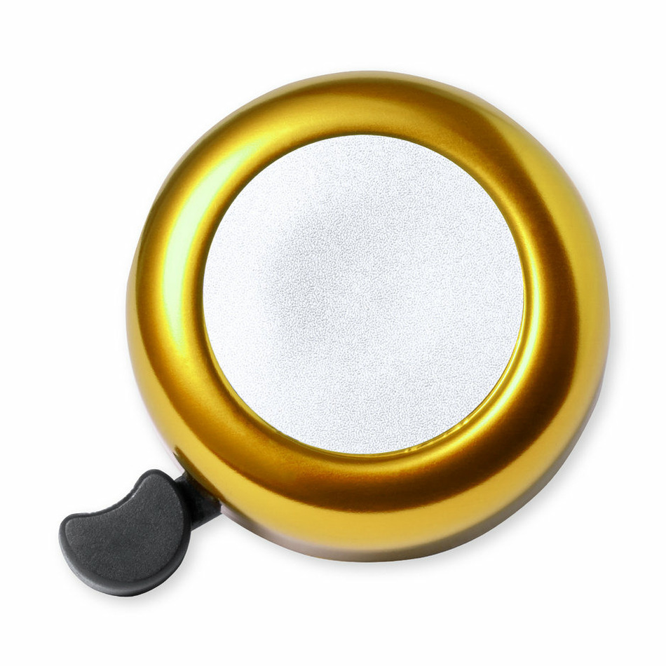 Fietsbel Ring metallic goud Dia 5.5 cm Aluminium verstelbaar