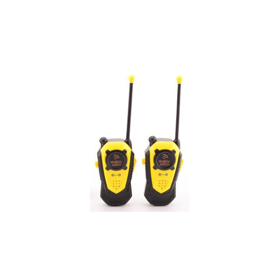 Gele walkie talkie voor kinderen