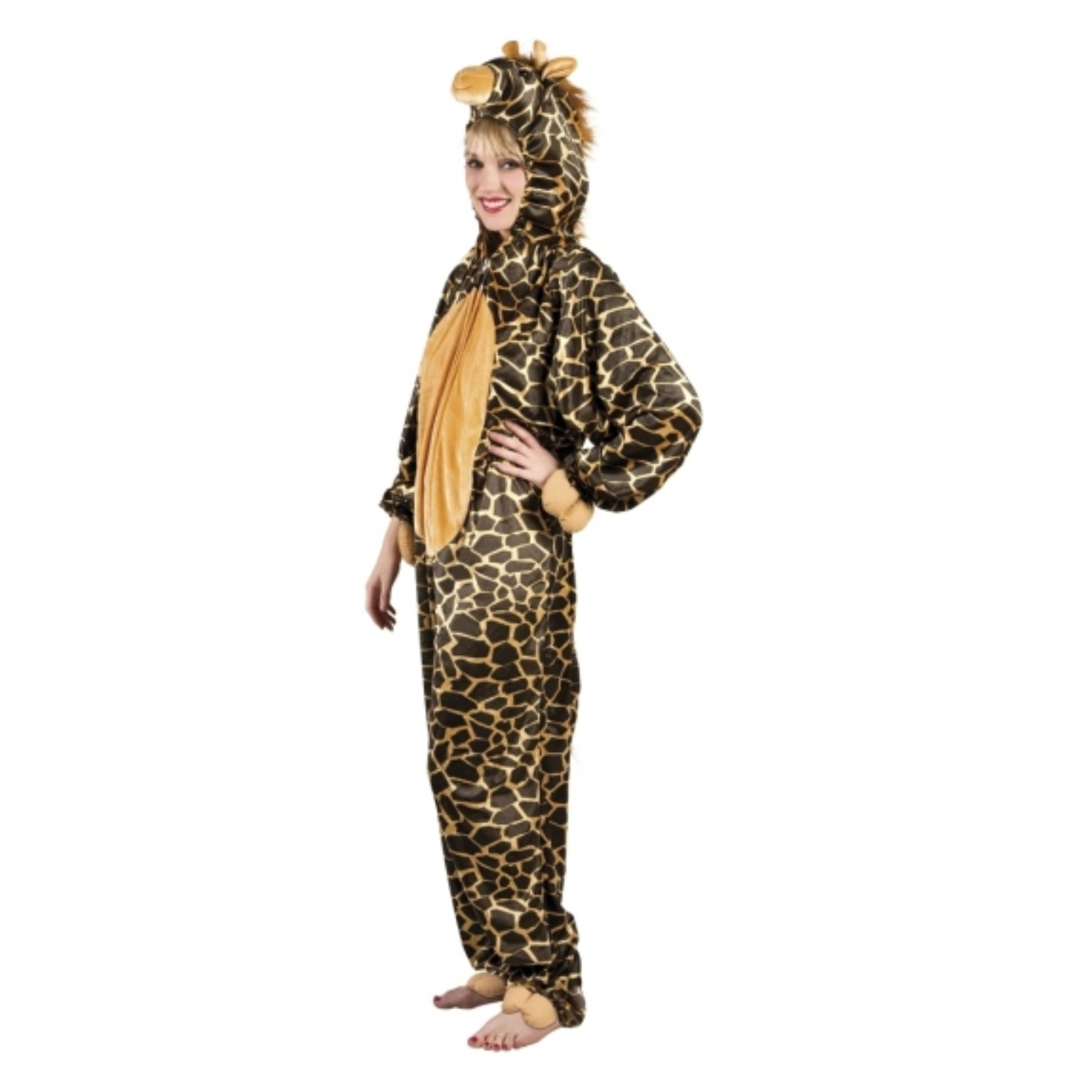 Giraffe dieren kostuum voor dames