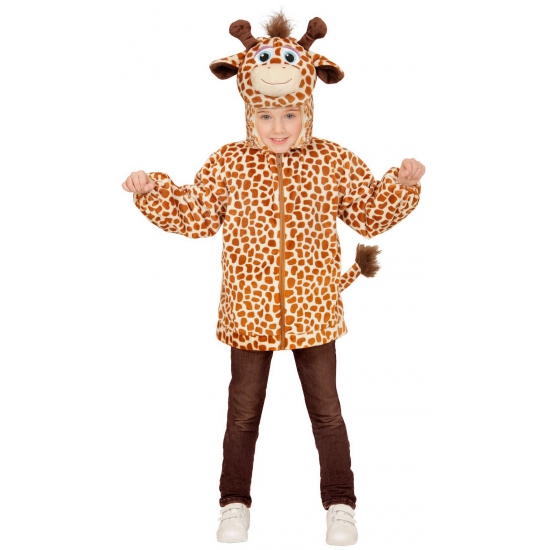 Giraffe verkleed vest voor kinderen