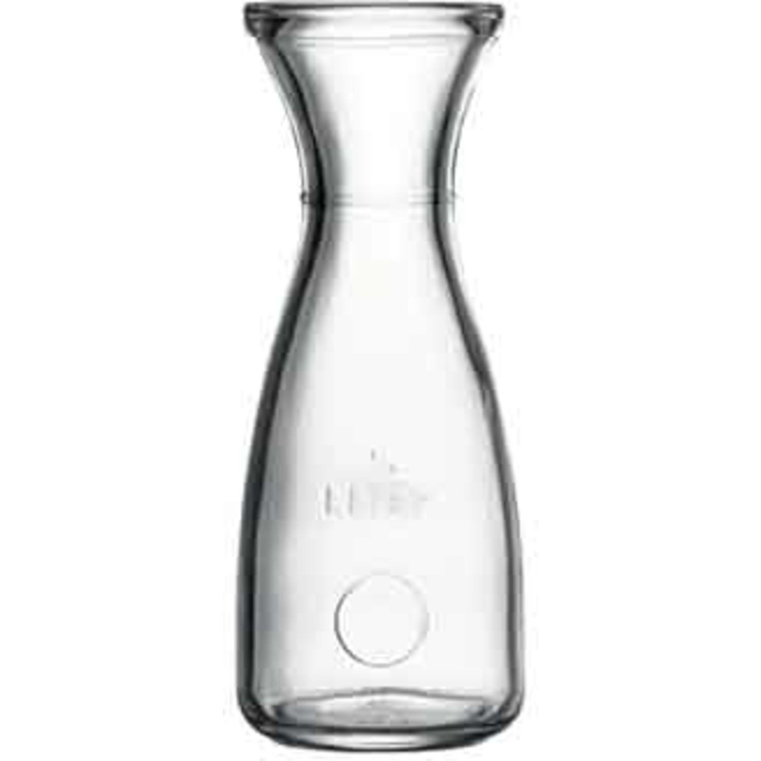 Glazen water karaf 0,25 liter
