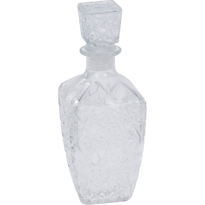Glazen whisky-water karaf 750 ml-9,5 x 25 cm kristal