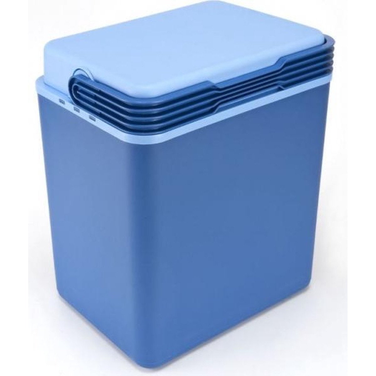 Grote koelbox donkerblauw 32 liter 40 x 30 x 45 cm